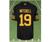 CFL Hamilton tiger cats #19 MITCHELL Black Crested Home Replica Jersey