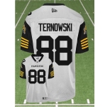 CFL Hamilton tiger cats #88 TERNOWSKI Crested Away White Jersey