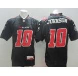 cfl jerseys #10 johnson black