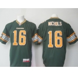 cfl jerseys #16 Nichols green