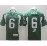 cfl jerseys #6 bagg green