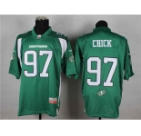 cfl jerseys #97 chick green