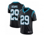 Men Nike Carolina Panthers #29 Mike Adams Black Team Color Vapor Untouchable Limited Player NFL Jersey