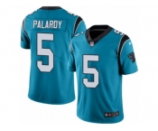Men Nike Carolina Panthers #5 Michael Palardy Blue Alternate Vapor Untouchable Limited Player NFL Jersey