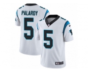 Men Nike Carolina Panthers #5 Michael Palardy White Vapor Untouchable Limited Player NFL Jersey
