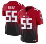 Men's Atlanta Falcons #55 Kaden Elliss Red Black 2025 F.U.S.E Vapor Untouchable Limited Football Stitched Jersey