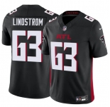 Men's Atlanta Falcons #63 Chris Lindstrom Black 2025 F.U.S.E. Vapor Untouchable Limited Football Stitched Jersey