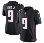 Men's Atlanta Falcons #9 Michael Penix Jr Black 2025 F.U.S.E. With 1-Star C Patch Vapor Untouchable Limited Football Stitched Jersey