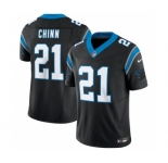 Men's Carolina Panthers #21 Jeremy Chinn Black 2023 F.U.S.E. Vapor Untouchable Stitched Football Jersey