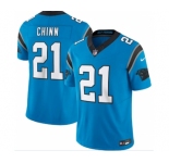 Men's Carolina Panthers #21 Jeremy Chinn Blue 2023 F.U.S.E. Vapor Untouchable Stitched Football Jersey