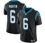 Men's Carolina Panthers #6 Sam Martin Black 2025 Vapor Limited Football Stitched Jersey
