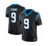 Men's Carolina Panthers #9 Bryce Young Black 2023 F.U.S.E. Vapor Untouchable Football Stitched Jersey