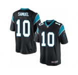 Men's Nike Carolina Panthers #10 Curtis Samuel Limited Black Team Color NFL Jersey