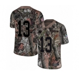 Men's Nike Carolina Panthers #13 Jarius Wright Camo Rush Realtree Limited NFL Jersey