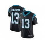 Men's Nike Carolina Panthers #13 Kelvin Benjamin Vapor Untouchable Limited Black Team Color NFL Jersey