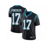 Men's Nike Carolina Panthers #17 Devin Funchess Vapor Untouchable Limited Black Team Color NFL Jersey