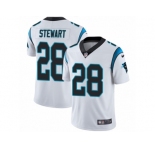 Men's Nike Carolina Panthers #28 Jonathan Stewart Vapor Untouchable Limited White NFL Jersey