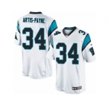 Men's Nike Carolina Panthers #34 Cameron Artis-Payne Limited White NFL Jersey