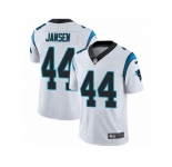 Men's Nike Carolina Panthers #44 J.J. Jansen Vapor Untouchable Limited White NFL Jersey