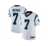 Men's Nike Carolina Panthers #7 Harrison Butker Vapor Untouchable Limited White NFL Jersey