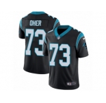 Men's Nike Carolina Panthers #73 Michael Oher Vapor Untouchable Limited Black Team Color NFL Jersey