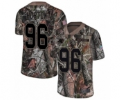 Men's Nike Carolina Panthers #96 Wes Horton Camo Rush Realtree Limited NFL Jersey