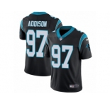 Men's Nike Carolina Panthers #97 Mario Addison Vapor Untouchable Limited Black Team Color NFL Jersey
