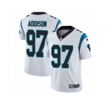 Men's Nike Carolina Panthers #97 Mario Addison Vapor Untouchable Limited White NFL Jersey