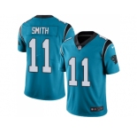 Nike Carolina Panthers #11 Torrey Smith Blue Alternate Men Stitched NFL Vapor Untouchable Limited Jersey