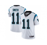 Nike Carolina Panthers #11 Torrey Smith White Men Stitched NFL Vapor Untouchable Limited Jersey
