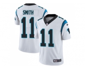 Nike Carolina Panthers #11 Torrey Smith White Men Stitched NFL Vapor Untouchable Limited Jersey