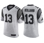 Nike Carolina Panthers #13 Kelvin Benjamin 2016 Gridiron Gray II Men's NFL Limited Jersey