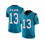 Nike Carolina Panthers #13 Kelvin Benjamin Blue Men's Stitched NFL Limited Rush Jersey