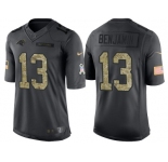 Nike Carolina Panthers #13 Kelvin Benjamin Men's Stitched Black NFL Salute to Service Limited Jerseys