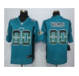 2015 new nike jacksonville jaguars #80 thomas green strobe jerseys[limited]