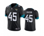 Jacksonville Jaguars #45 K'Lavon Chaisson Black 2020 NFL Draft Vapor Limited Jersey