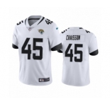 Jacksonville Jaguars #45 K'Lavon Chaisson White 2020 NFL Draft Vapor Limited Jersey