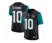 Men Nike Jacksonville Jaguars #10 Jaelen Strong Black Alternate Vapor Untouchable Limited Player NFL Jersey
