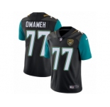 Men Nike Jacksonville Jaguars #77 Patrick Omameh Black Alternate Vapor Untouchable Limited Player NFL Jersey