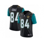 Men Nike Jacksonville Jaguars #84 Keelan Cole Black Alternate Vapor Untouchable Limited Player NFL Jersey