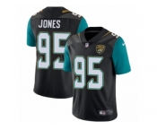 Men Nike Jacksonville Jaguars #95 Abry Jones Black Alternate Vapor Untouchable Limited Player NFL Jersey