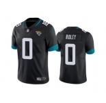 Men's Jacksonville Jaguars #0 Calvin Ridley Black Vapor Untouchable Limited Stitched Jersey