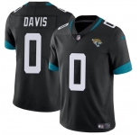 Men's Jacksonville Jaguars #0 Gabe Davis Black Vapor Untouchable Limited Football Stitched Jersey