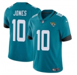 Men's Jacksonville Jaguars #10 Mac Jones Teal Vapor Untouchable Limited Football Stitched Jersey