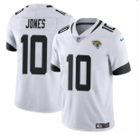 Men's Jacksonville Jaguars #10 Mac Jones White Vapor Untouchable Limited Football Stitched Jersey