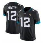 Men's Jacksonville Jaguars #12 Travis Hunter Black 2025 Draft F.U.S.E. Vapor Untouchable Limited Football Stitched Jersey