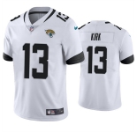 Men's Jacksonville Jaguars #13 Christian Kirk White Vapor Untouchable Limited Stitched Jersey