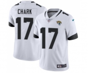 Men's Jacksonville Jaguars #17 DJ Chark White Vapor Untouchable Limited Player Football Jersey