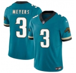 Men's Jacksonville Jaguars #3 Jokobi Meyers Teal 2025 F.U.S.E. Prowler Throwback Vapor Limited Football Stitched Jersey