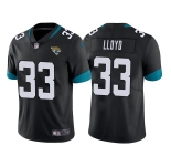 Men's Jacksonville Jaguars #33 Devin Lloyd Black Vapor Untouchable Limited Stitched Jersey